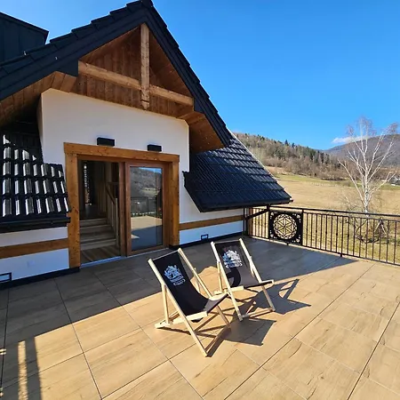 Vakantiehuis Gorcowieczka Private House Sauna Jacuzzi Gorce Pieniny & Szczawnica Region Tylmanowa