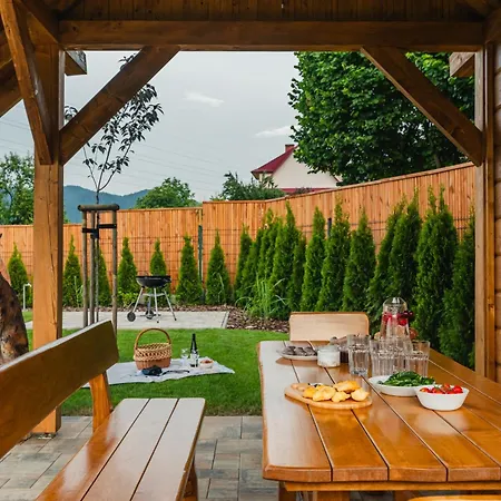 Nyaraló Gorcowieczka Private House Sauna Jacuzzi Gorce Pieniny & Szczawnica Region Tylmanowa