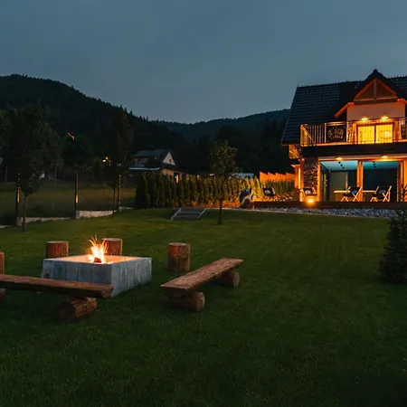 Gorcowieczka Private House Sauna Jacuzzi Gorce Pieniny & Szczawnica Region Nyaraló Tylmanowa