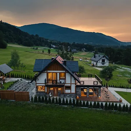 Hébergement de vacances Gorcowieczka Private House Sauna Jacuzzi Gorce Pieniny & Szczawnica Region Tylmanowa