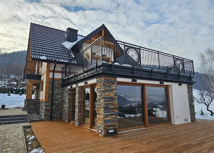 Nyaraló Gorcowieczka Dom Nad Dolina Wellness - Sauna & Jacuzzi