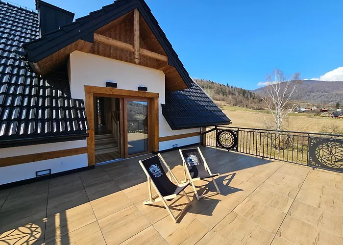 Holiday home Gorcowieczka Private House Sauna Jacuzzi Gorce Pieniny & Szczawnica Region Tylmanowa