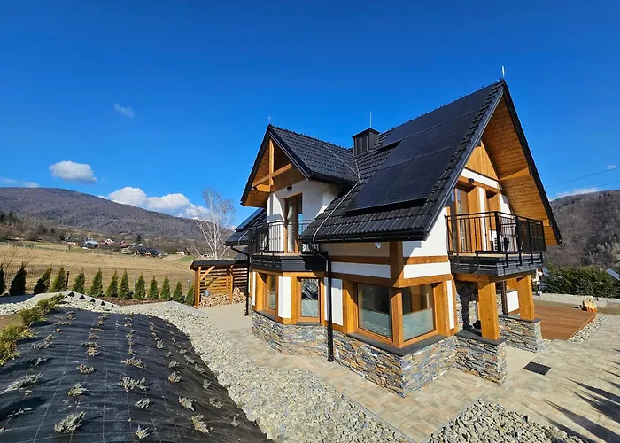 Holiday home Gorcowieczka Private House Sauna Jacuzzi Gorce Pieniny & Szczawnica Region