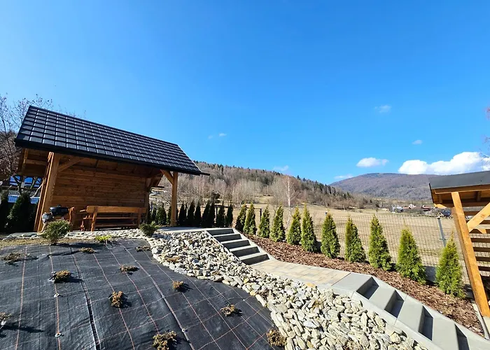 Holiday home Gorcowieczka Private House Sauna Jacuzzi Gorce Pieniny & Szczawnica Region Tylmanowa