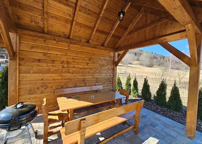 Holiday home Gorcowieczka Private House Sauna Jacuzzi Gorce Pieniny & Szczawnica Region Tylmanowa