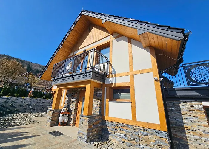 Holiday home Gorcowieczka Private House Sauna Jacuzzi Gorce Pieniny & Szczawnica Region Tylmanowa
